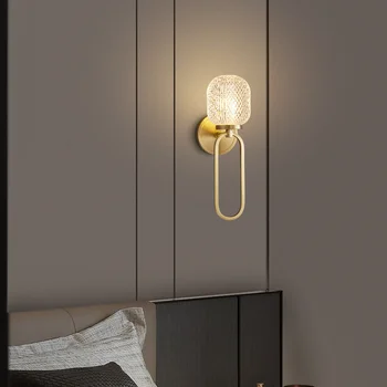 стеклянный настенный светильник винтажный туалетный столик для ванной декоративные элементы для дома деревенский домашний декор поворотный рычаг настенный светильник светодиодный настенный светильник переключатель