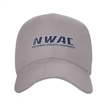 Логотип Northwest Athletic Conference, модная качественная джинсовая кепка, вязаная шапка, бейсболка