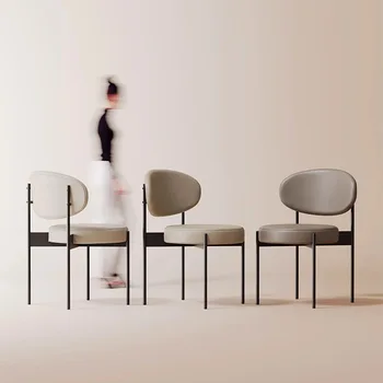 Итальянские роскошные Кухонные стулья Designer Relax Современные стулья для столовой Салон красоты Sillas Comedor Кухонная мебель MQ50CY